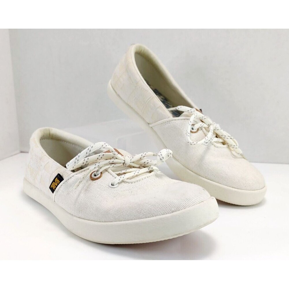 Teva® Women's Willow Lace-Up Slip-On White S/N 1010351 US Size 6/EUR 37/UK 4